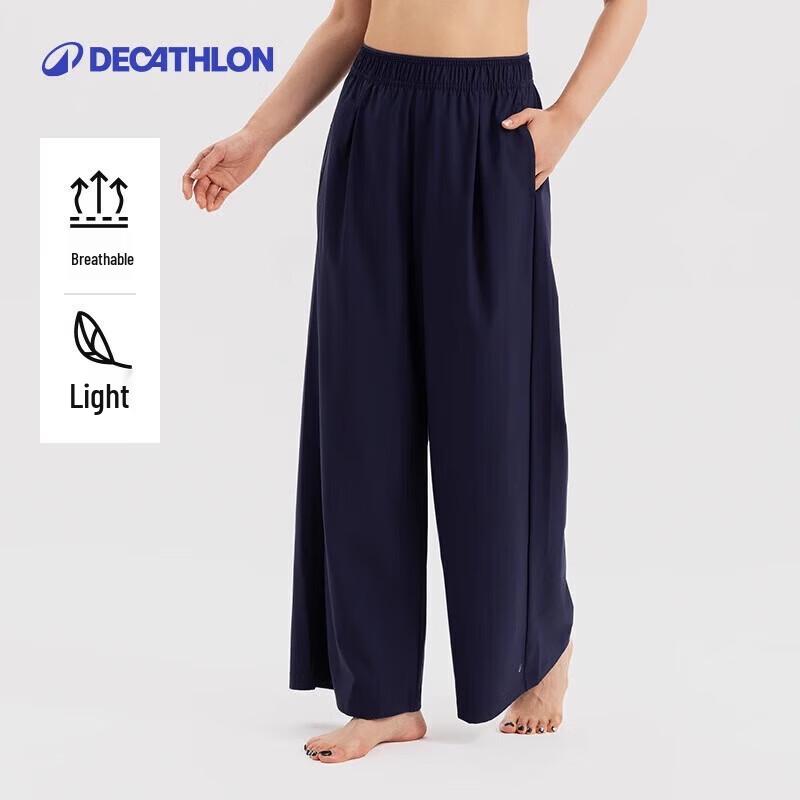 

Decathlon Women s Sports Wide-Leg Pants M