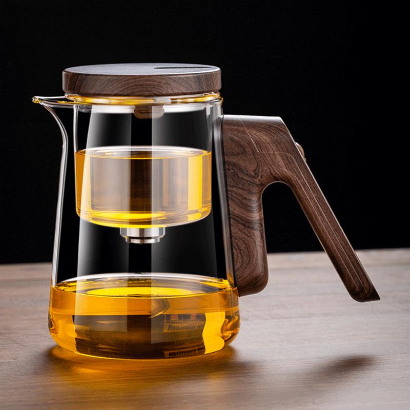 Magnetic Glass Tea Infuser Pot Set