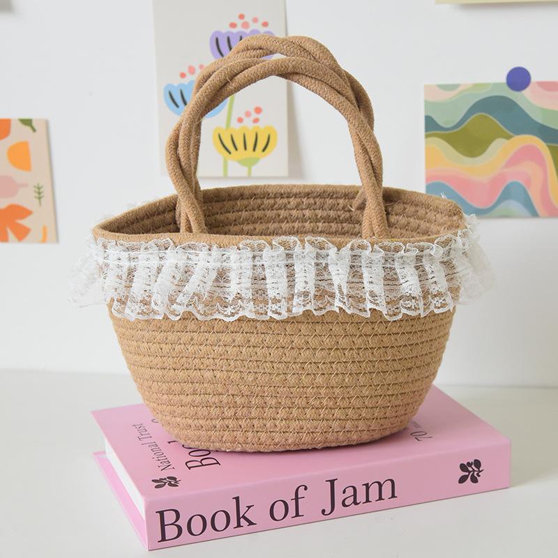 

New handbag bag woven versatile messenger bag fashion shoulder bag bucket women s bag travel beach bag