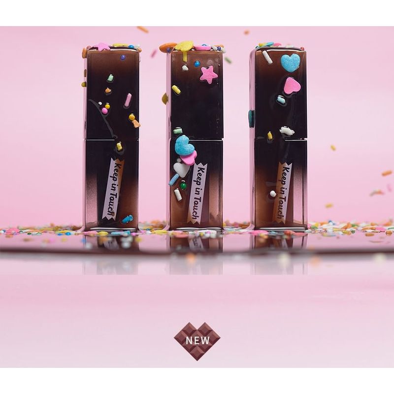 Keep in Touch - The Black Lip Plumper Tint Dark Chocolate Collection Set