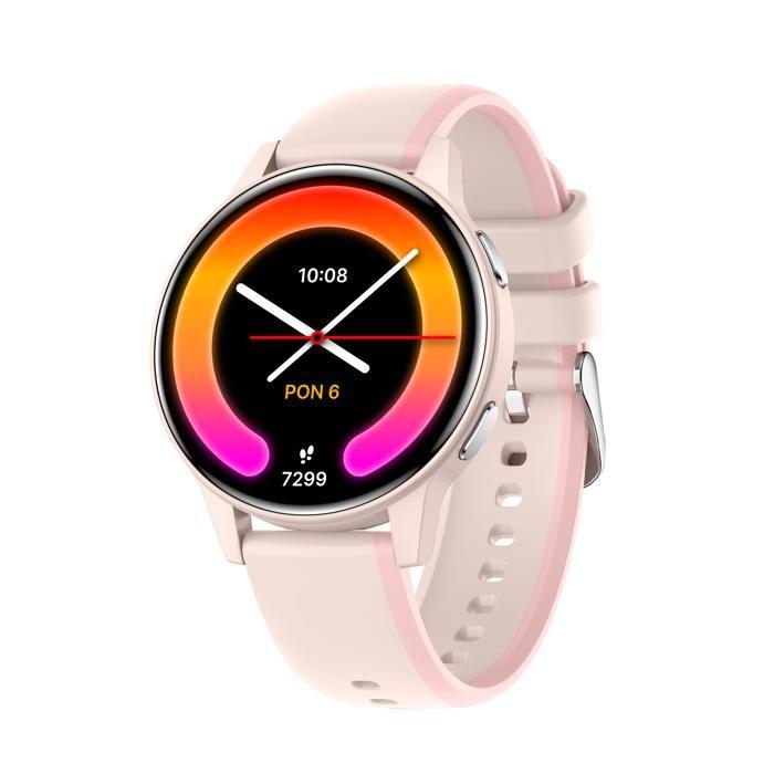 Montre connectée sportive - FOREVER - iGo Watch 4 - Rose - 1,28" AMOLED - Bluetooth v5.3