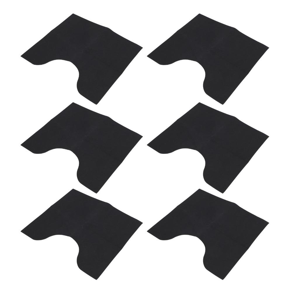6 Pack Absorbent Toilet Rug Washable Toilet Floor Mat Reusable Toilet Mat  Restroom