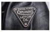 CNPLOPANSS Genuine Leather Motorcycle Sheepskin Cowhide Leather Rider Business Solid Cold Weather Plus Size Men's Jacket, Jacket, Jacket, Leather,