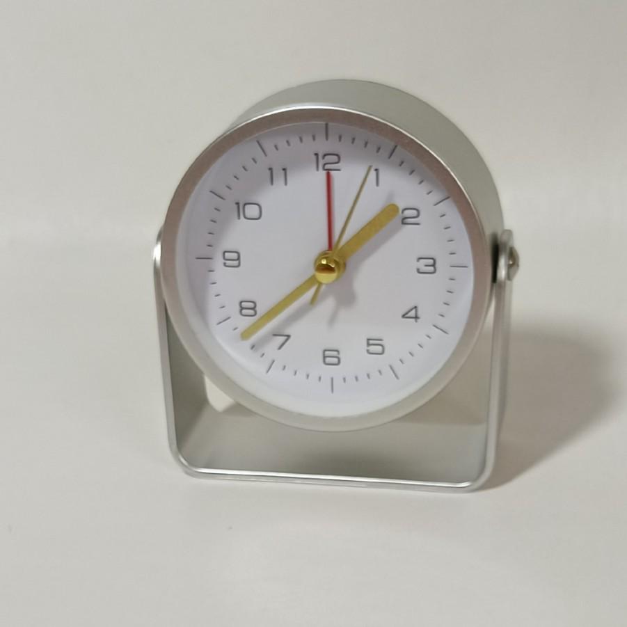 Adjustable Angle Desktop Mini Alarm Clock: Versatile Design for Students