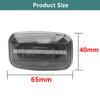 2 Pieces for Toyota Land Cruiser Landcruiser 70 80 100 Series Dynamic LED Side Marker Fender Lights Flowing Turn Signal Light Dome Lights 6