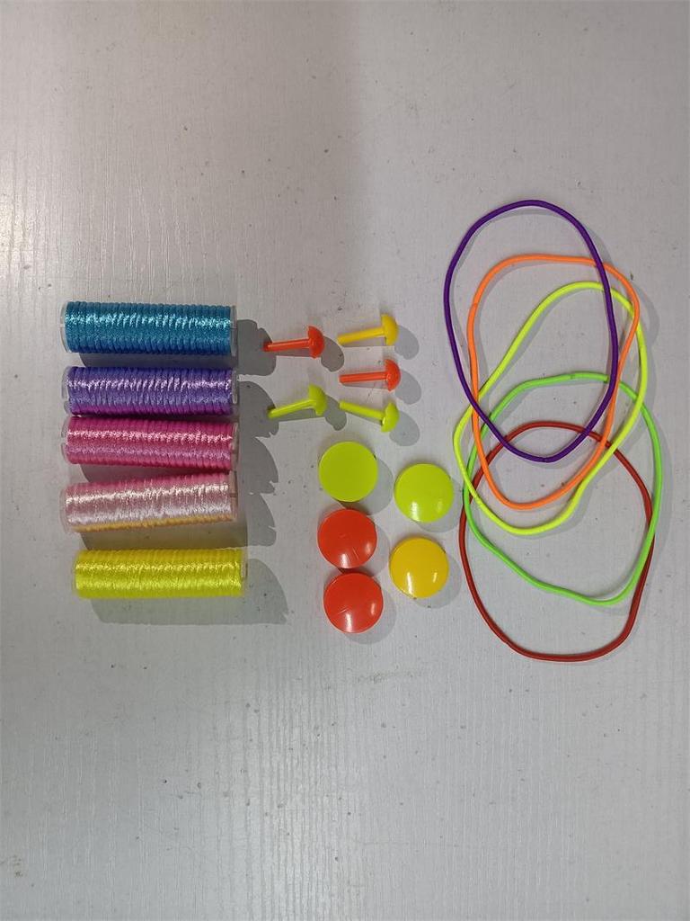 Handcrafted Bracelet Weaving Kit – Colorful Cords for Creative Play