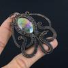 Multi Flash Labradorite Pendant, 999 Copper Wire Wrapped Jewelry, Handmade Pendant Gemstone Jewelry, Gifts For Wife Brand New Pendant