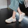 Mesh breathable dad shoes women show small feet summer new shoes thick-soled soft-soled explosive casual shoes