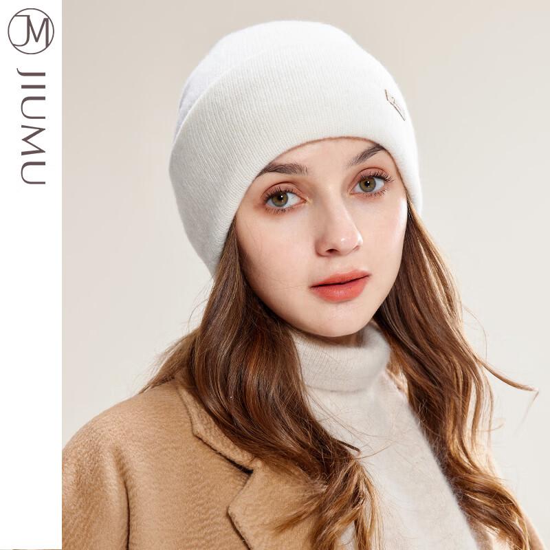 

JIUMU Women s Pure Wool Knitted Beanie MY070