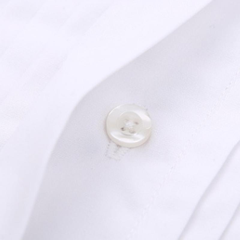 Camicie da smoking da uomo a maniche lunghe con gemelli di qualità con papillon