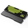 Acrylic Wrist Matte for Gaming Ergonomic TKL for Reduces Hand Birthday Custom Acrylic Black Handguard Rest, Anti-Slip, Finish, 87-Key Keyboards,