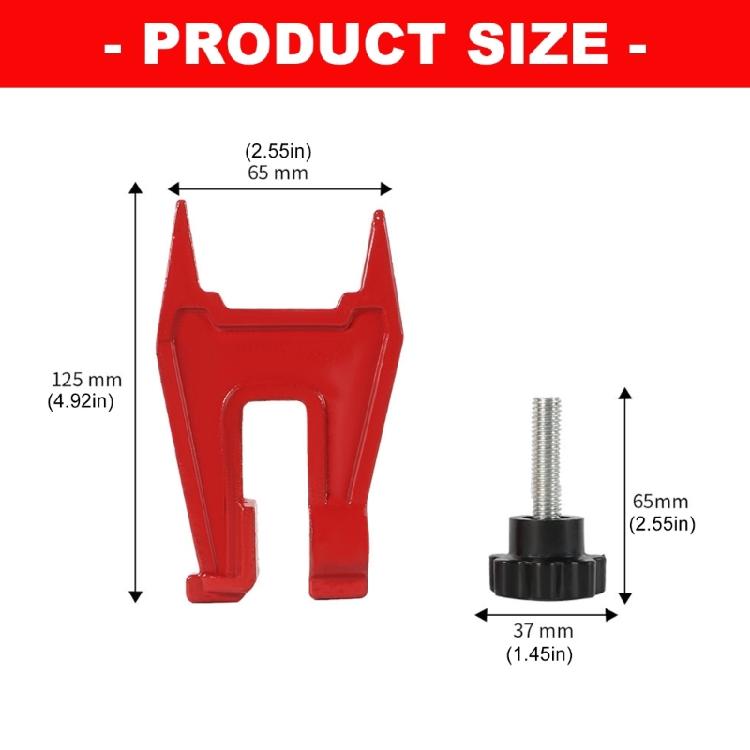 Chainsaw Stump Vise Chainsaw Retainer Providing Superior Grip And Protection Against Accidental Slippage