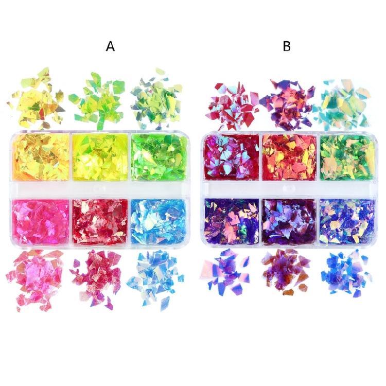 Resin Filling Sequins Jewelry Epoxy Craft DIY Resin Mold Manicure Decorations