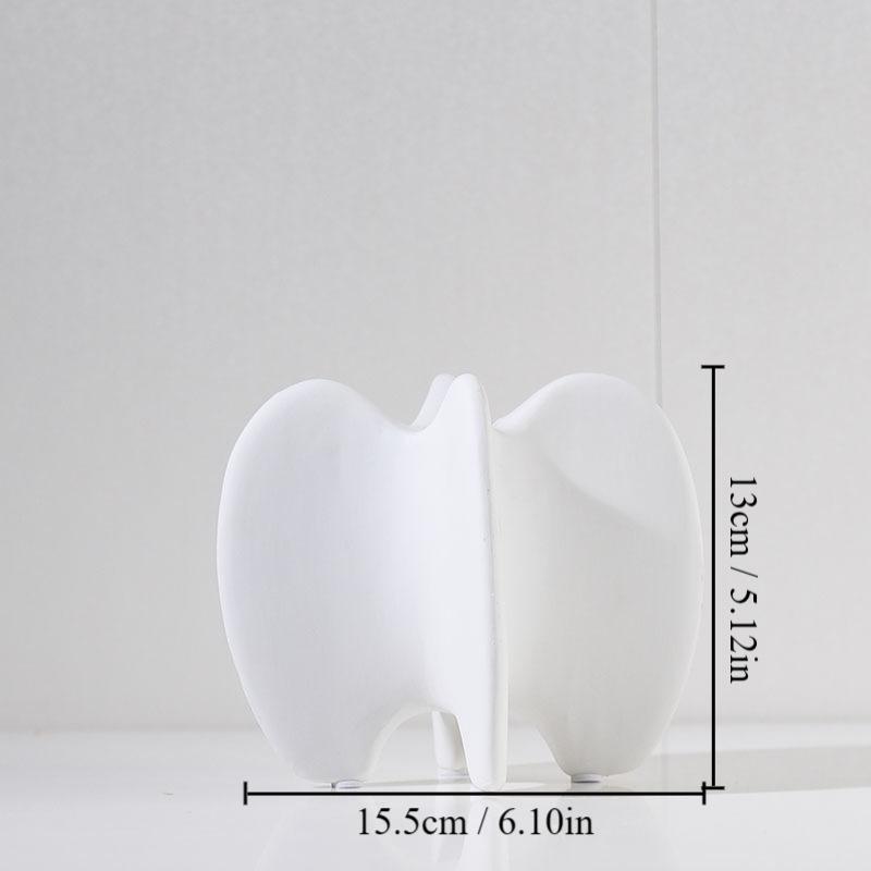 

Нерегулярна Домашня Вітальня Настільна Атмосферна Декорація Сучасна Мінімалістична Керамічна Ваза Домашня Ваза для Квіткової Композиції