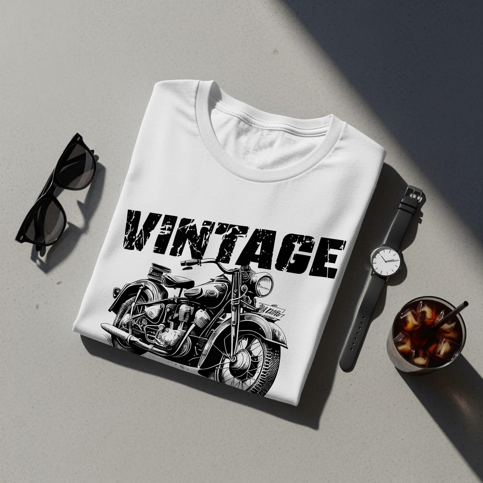 Vintage Motorcycle T-Shirt, Classic Bike Rider Graphic Tee, Freedom Co Legend Riders 3XL