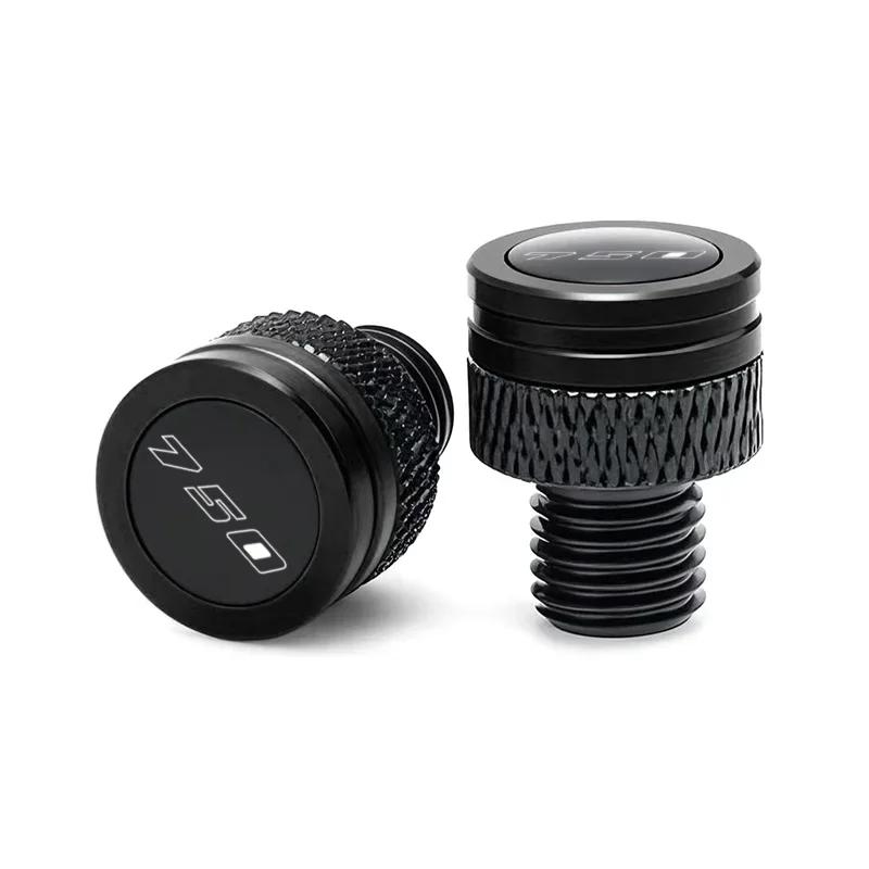 

Motorcycle Accessories CNC Aluminum mirror Hole plug screw bolt 7 Colours NEW For Kawasaki Z750 Z 750 2003-2025 Z750S Z750R чорний