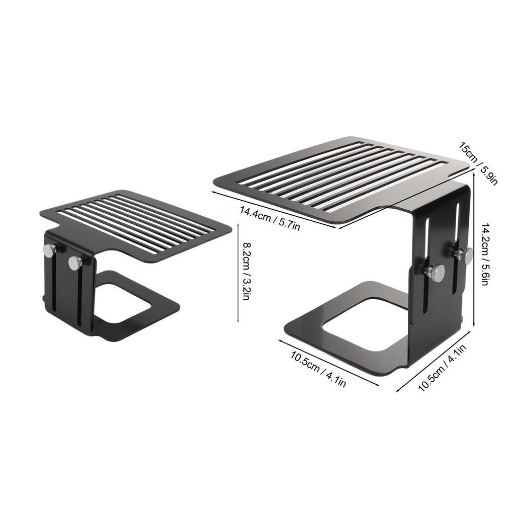 Kaffeemaschinen-Waagenständer Edelstahl Höhe Starker Wiegeständer