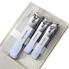 "Kit de Herramientas Portátil Profesional para Manicura y Pedicura con Cortauñas y Tijeras"
