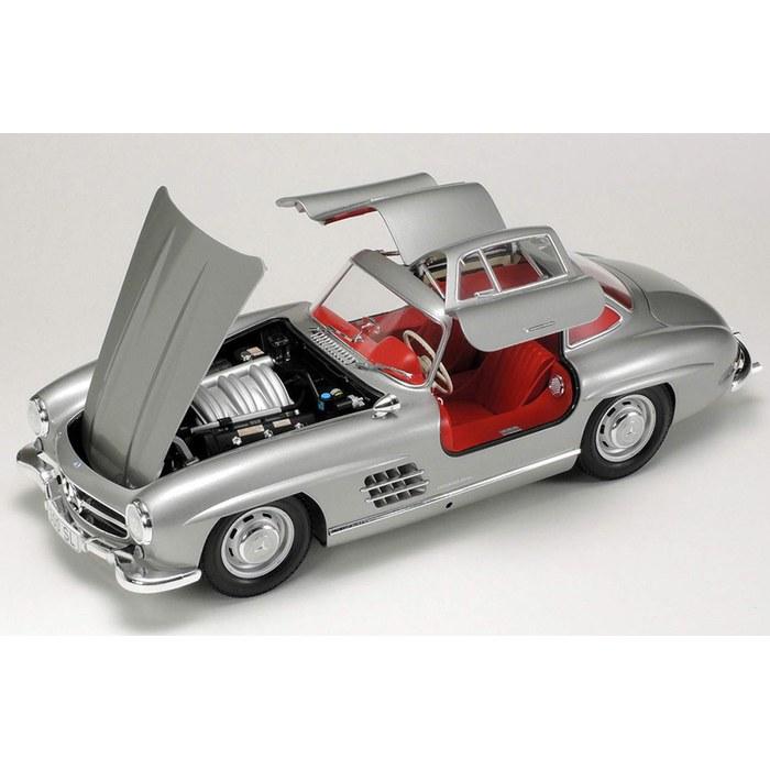 Tamiya 1/24 Sports Car Series No.338 Mercedes-Benz 300 SL Plastic Model 24338 Gray (188mm Length, 75mm Width, 53mm Height)