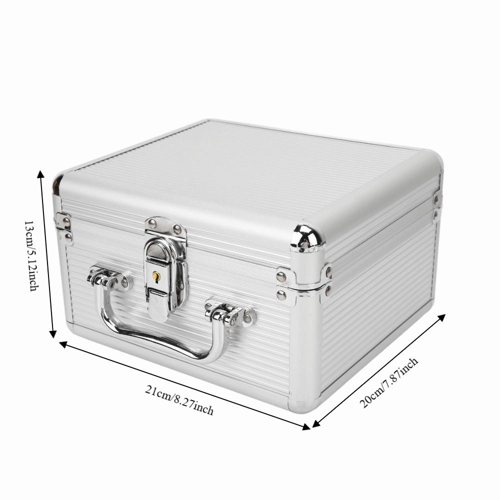 20 Bays Hard Drive Carrying Cover Safety Lock Hard Disk Carrying Case Hard Drives Storage