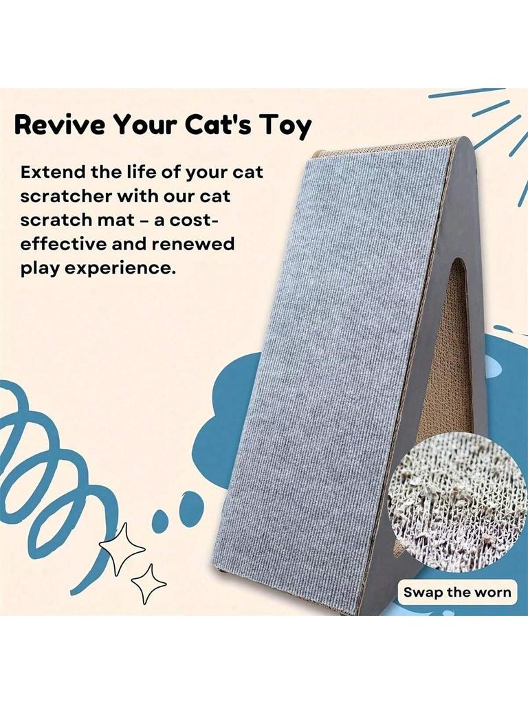 300mm*300mm Self Adhesive And Cuttable Cat Climbing Mat Scratchers Wear Resistant And Durable Not Ea