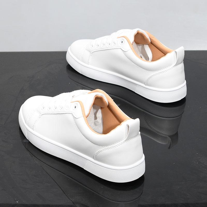 

Spring and summer German training breathable wear-resistant deodorant sports and leisure board shoes black shoes 39 белый