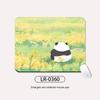 Panda Cartoon Mouse Pad - Portable Soft Wrist Rest for Office & Laptop