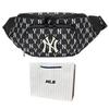 New MLB Monogram Collection Polyester Combo Bag One Shoulder Crossbody Fanny Pack Regular Unisex Black 3AHSM012N-50BKS
