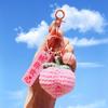 Hangli Cute Wool Persimmon Keychain Pendant