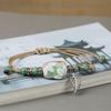 Broken Bridge Ceramic Floral Handmade Bracelet - Women's Fashion Jewelry