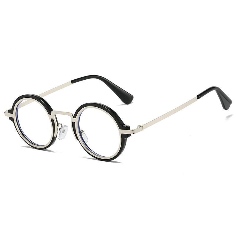 Anti Blue Light Round Glasses Women Vintage Luxury Women's Eyeglasses Frame Men Optical Lenses Frames Man Trends Optical Frame
