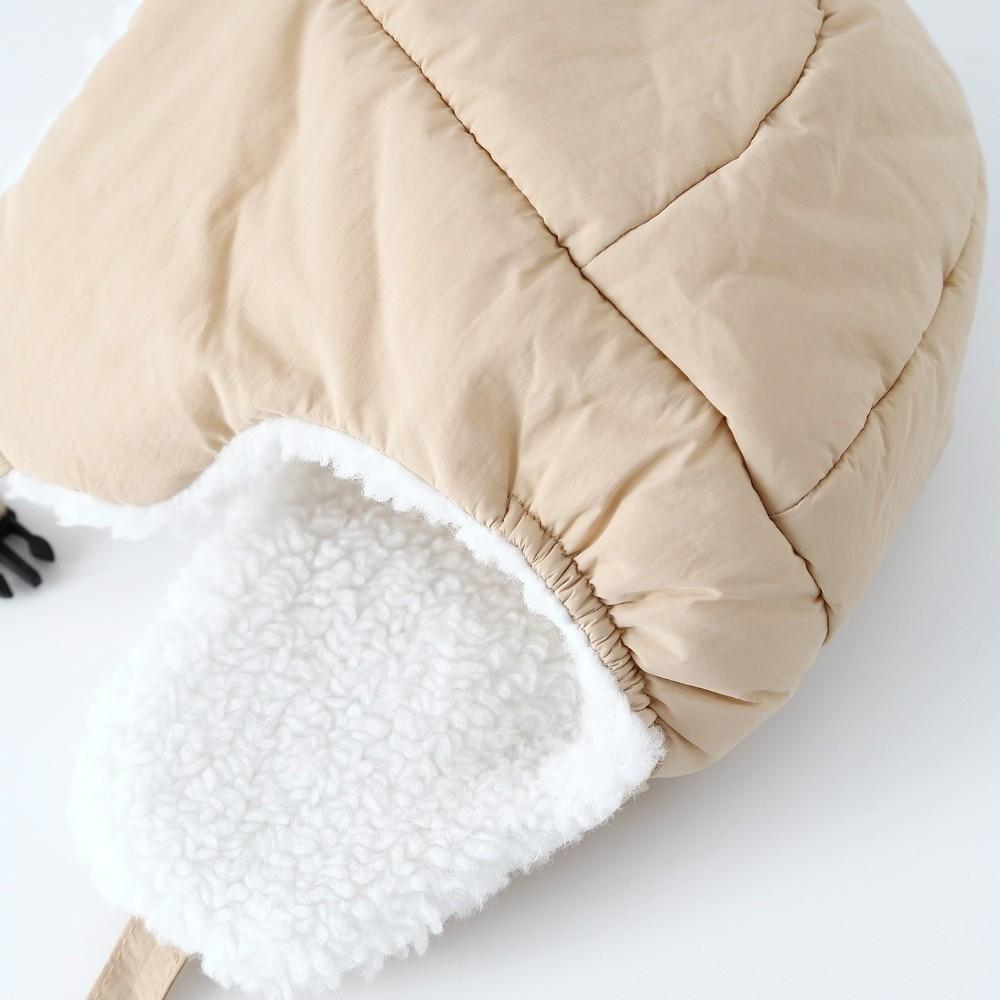 Cartoon Bears Toddler Winter Hats Plushie Ears Protective Cap Kid Outdoor Caps for Cold Weather
