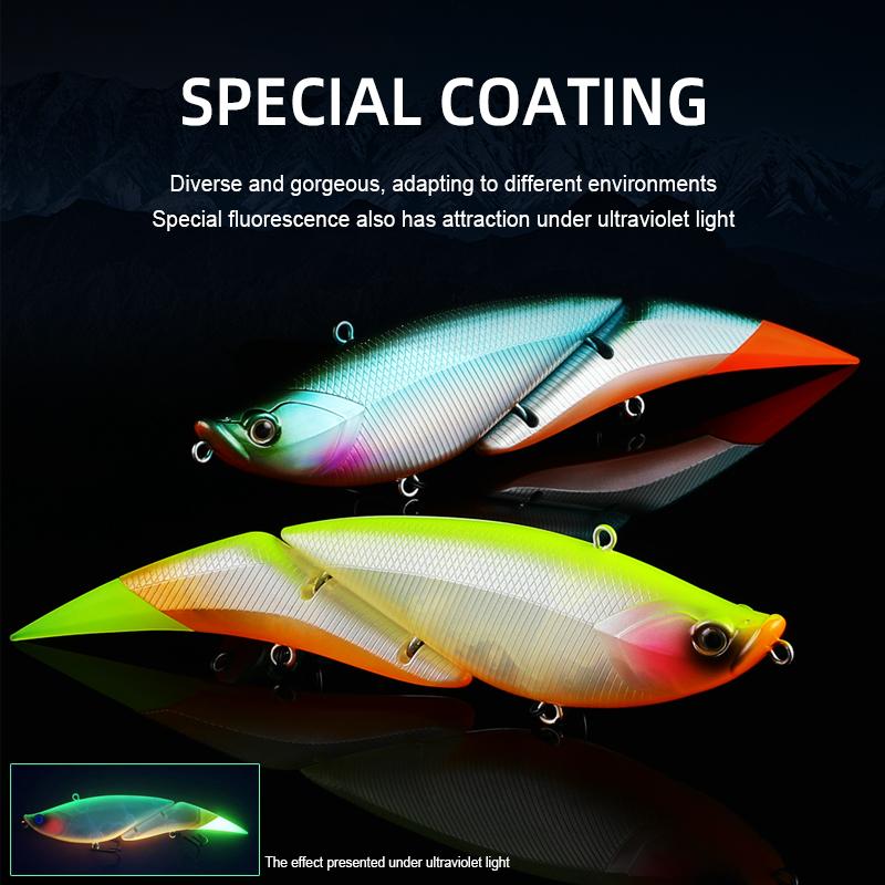 BEARKING Top Fishing Lure 190mm 56g 2oz Jointed minnow Wobblers ABS Body with Soft Tail SwimBaits soft lure for pike and bass