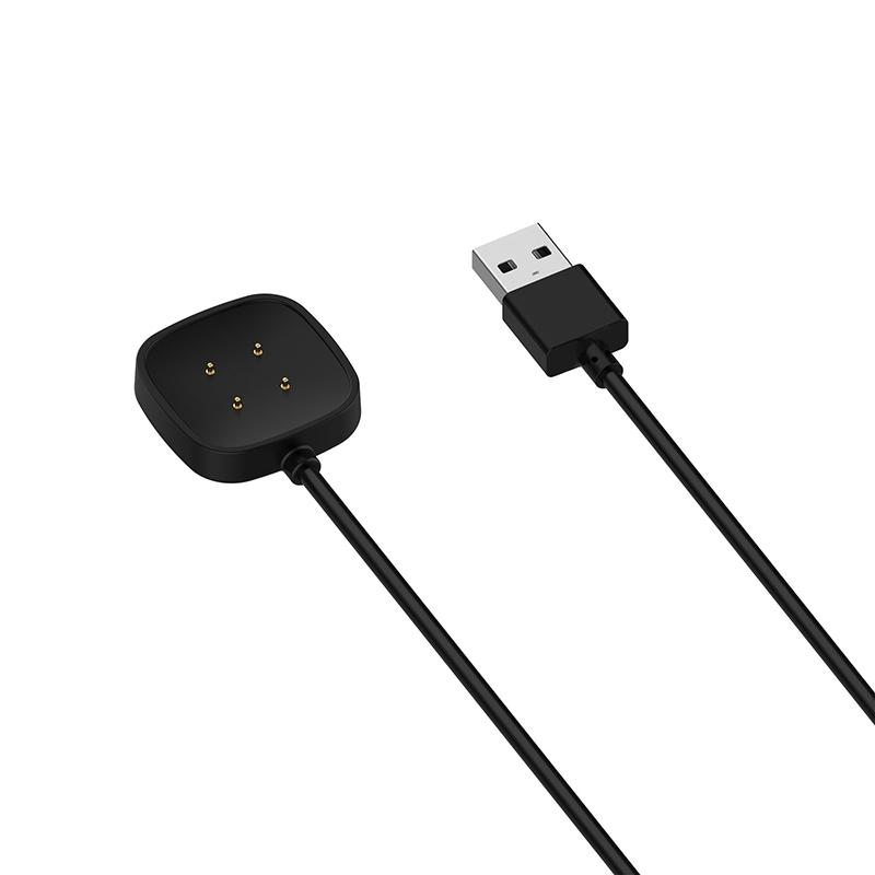 Ładowarka do smartwatcha dla Fitbit Sense 2 Watch Zamienny kabel do ładowania Adapter dla Fitbit Versa 3 4 USB Ładowarka do smartwatcha