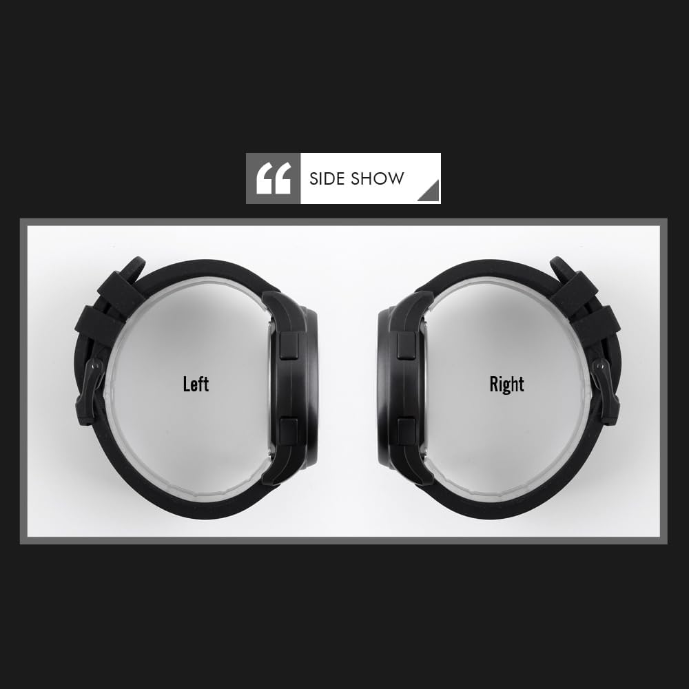 Timever Digital Sports Watch Men's Waterproof Stopwatch Alarm Outdoor LED Large Display