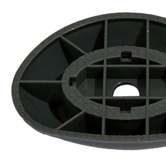 4 ks koncovky nohou bazénu Koncovky vertikálních nohou rámu bazénu Oválné dno Náhradní díly základny bazénu pro nadzemní bazény 16'x48" 18'x48" 20'x48" 24'x52"