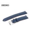 [Seiko] Watch Band, 20mm, Genuine Leather Strap, Men's, Navy, with Care Instructions, RS01C20NY