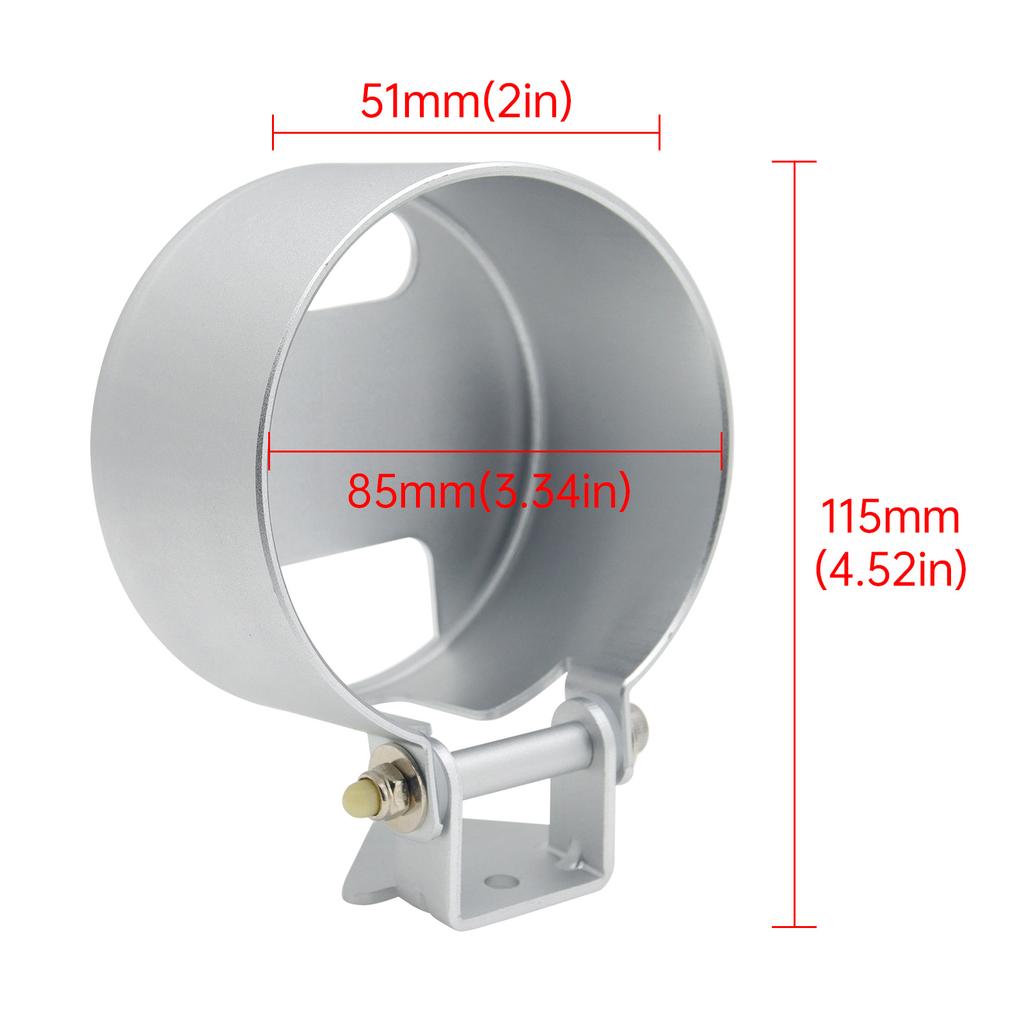 85mm 4 in 1 Gauge Oil Press Gauge Water Temp Meter Fuel level Gauge Voltmeter With Alarm For Marine Boat Car Waterproof 12V 24V