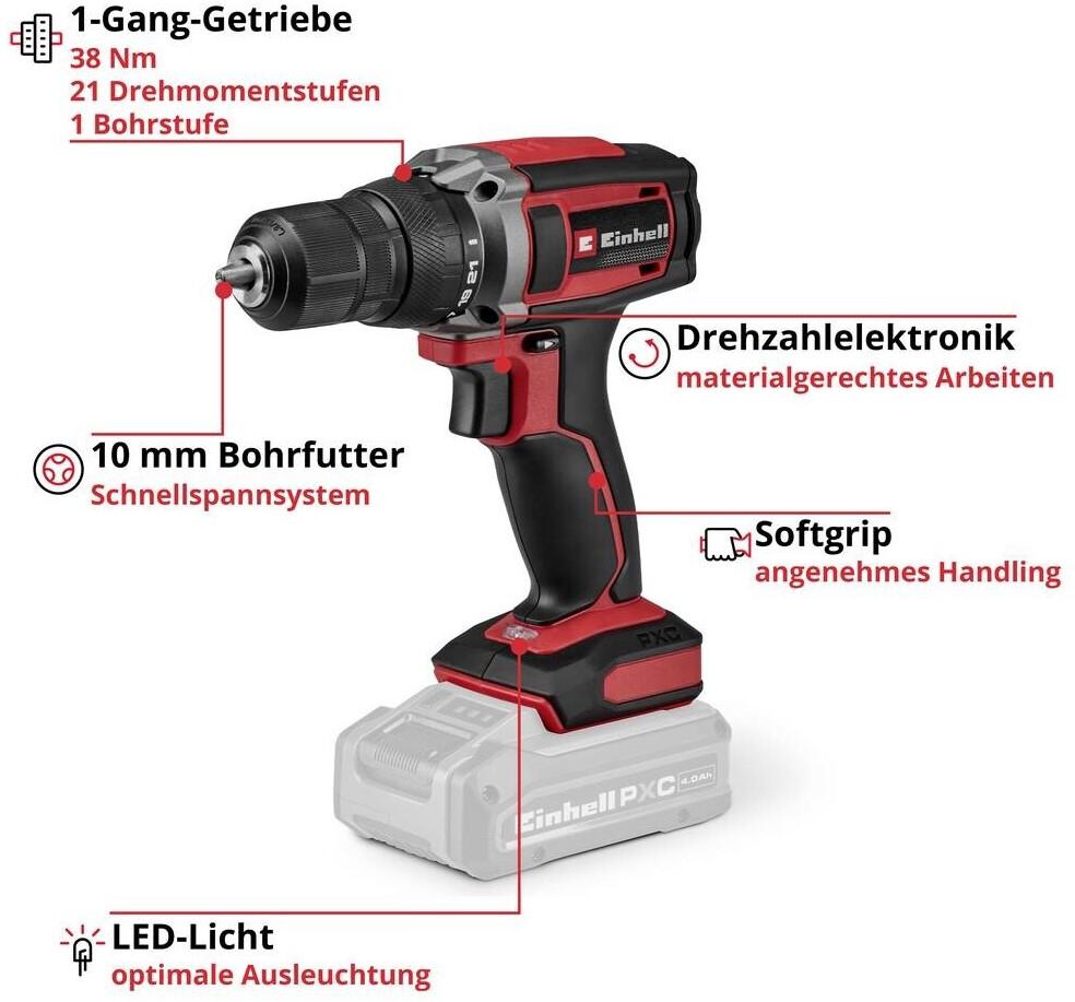 Einhell TC-CD 18/38 Li 18V Cordless Drill/Driver, 38Nm, Without Battery and Charger (4514365)