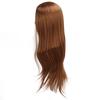 Hair Mannequin Head Hairdressing Styling Training Braiding Practice Doll Head with Clamp Holder Tools