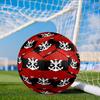 Mi-lan FC Emblem Printed Size 5 Soccer Balls, Anti-Slip, Protective Football, Outdoor Sport, a Unique Gift Suitable for Him/her, Birthday