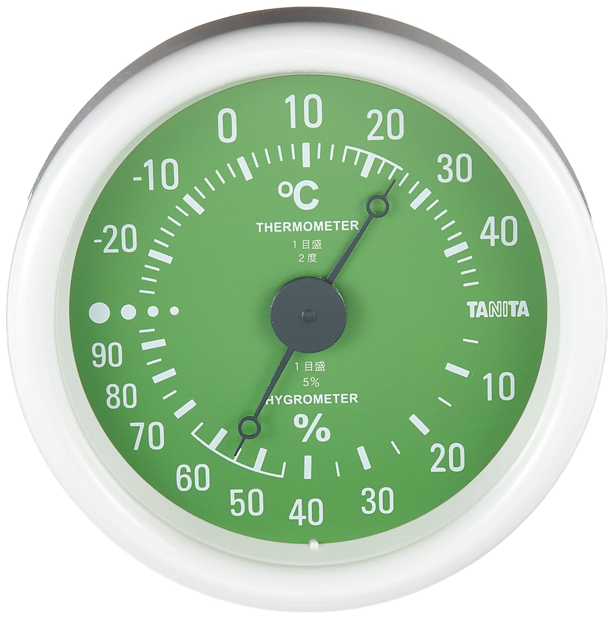 

Tanita Thermohygrometer Temperature Humidity Analog Green GR TT-515 зелений