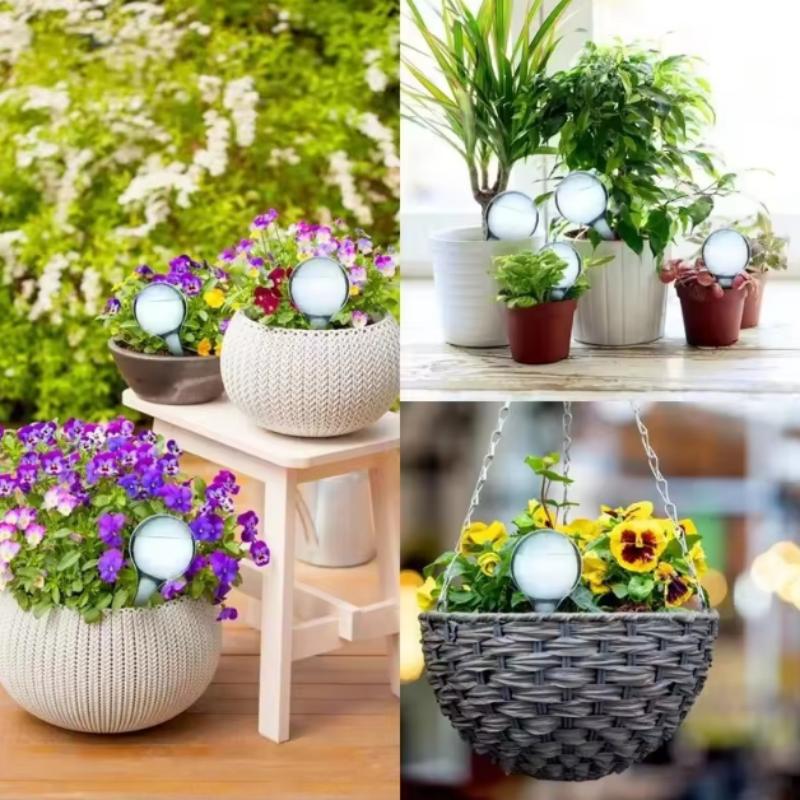 Plant Water Feeder Automatic Plastical Balls Garden Water Device Plants Watering Bulbs Self Watering Drip Irrigation Devices