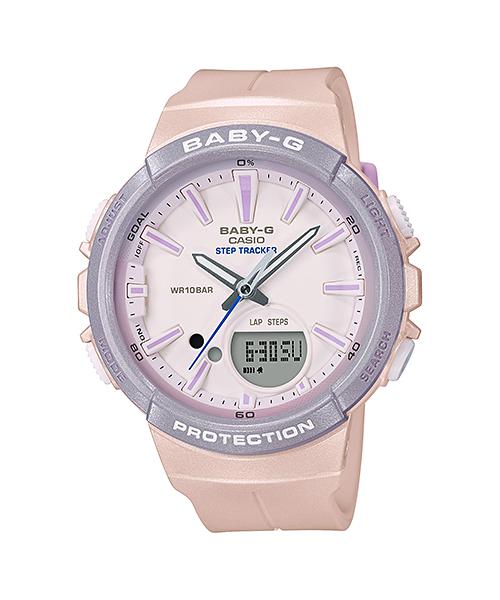 

Casio Men s Resin 100M Water Resistant Digital Shock Resistant Quartz Watch BGS-100SC-4A красный