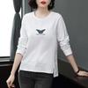 Fashion Women Casual Long Sleeve Printed  Blouse Ladies T-Shirt Tops