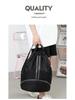 Large Capacity Oxford Cloth Sports Backpack with Wet/Dry Separation and Drawstring, Unisex for Swimming and Basketball