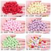 Hot Sale 200pcs 15mm Multicolor Bayberry Perforation Pearl Beads Hole Resin DIY Jewelry Decorations for Dress Making