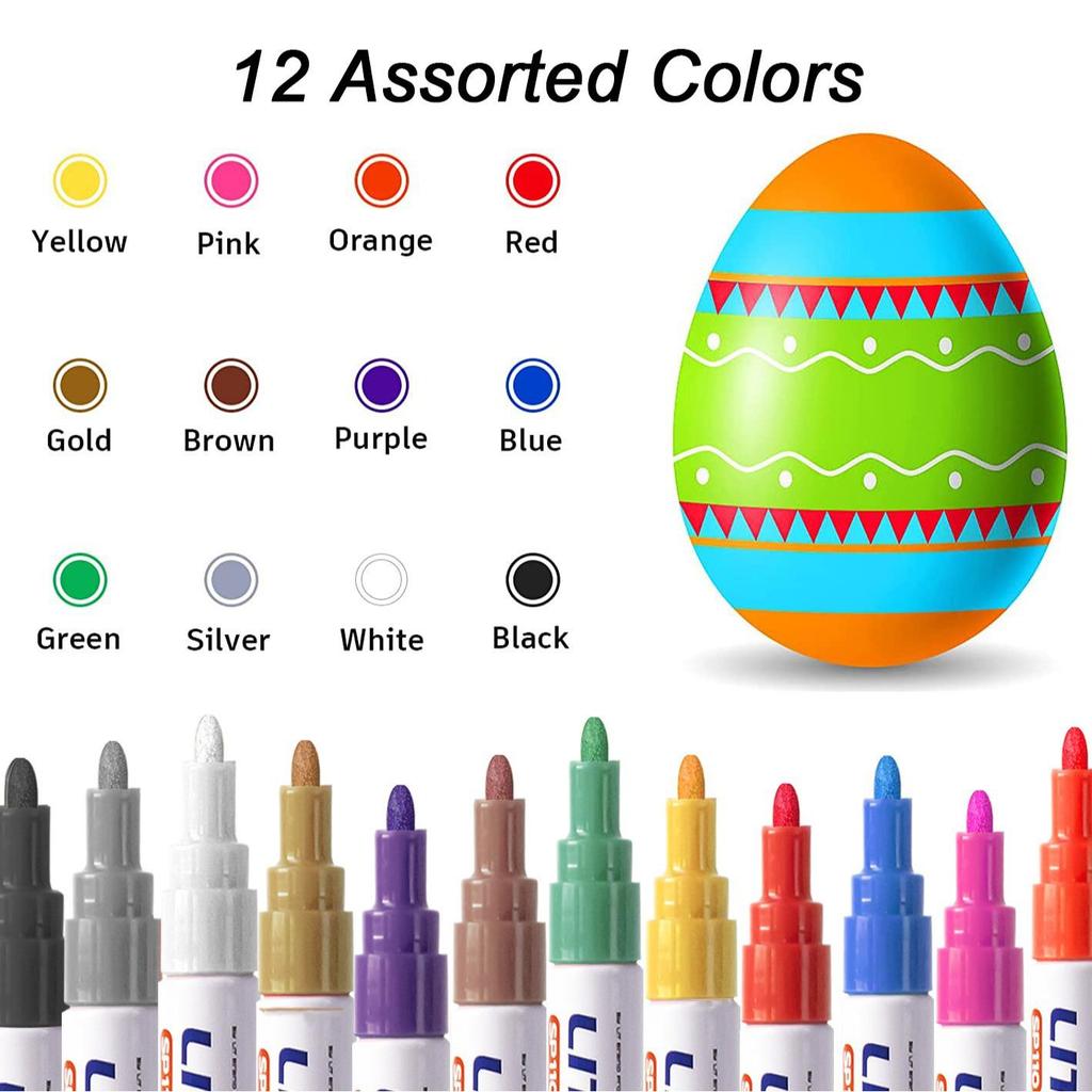 Waterproof Colored Touch-Up Marker for Car Tires – Long-Lasting, Fade-Resistant