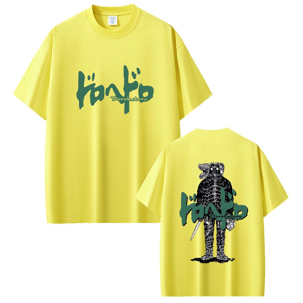 Anime Dorohedoro KaiUnisex Graphic T Shirts Unisex Women Gothic Unisexga Rock Streetwear Unisex Casual High Quality Soft Cotton T-shirt