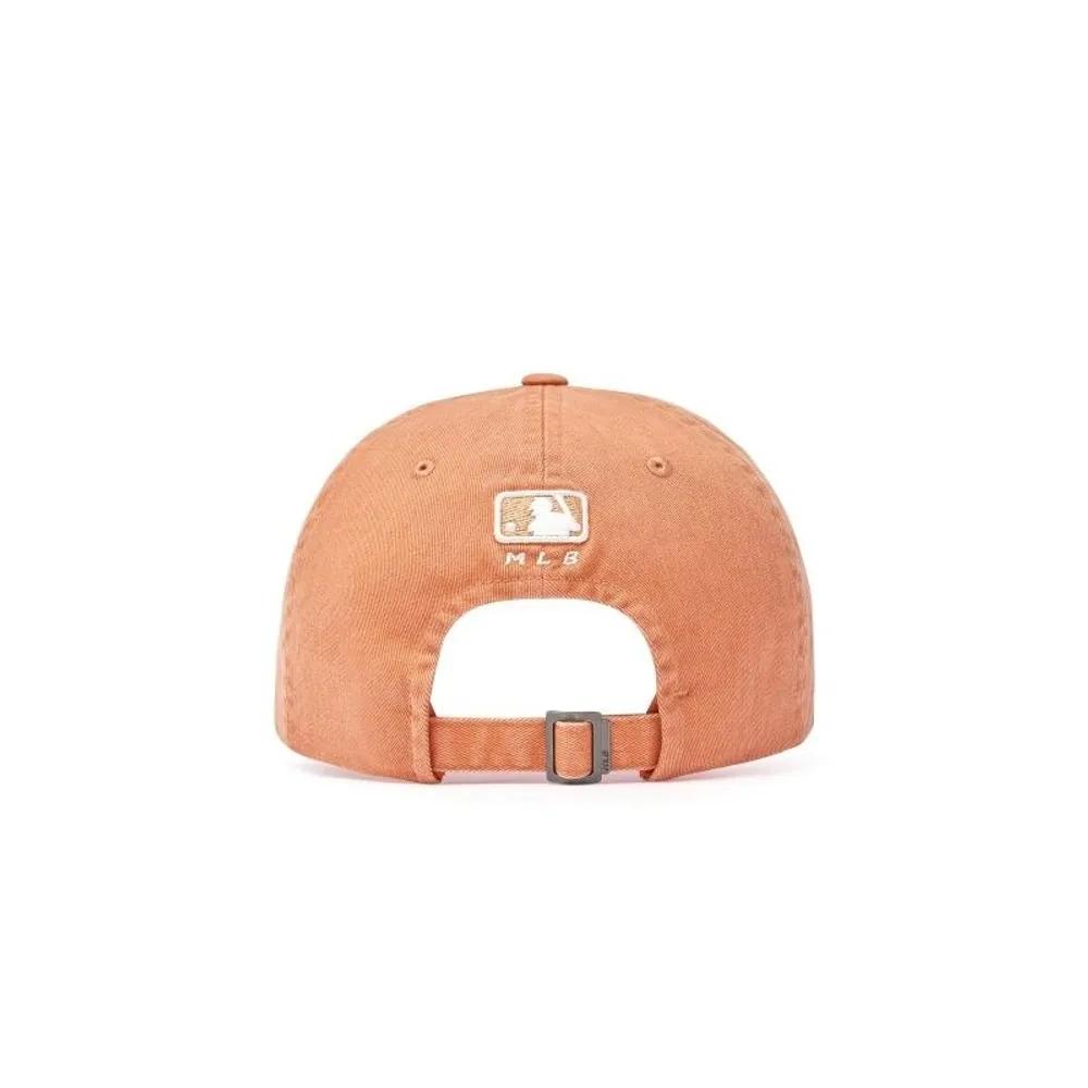 Unisex Vintage Damaged Curve Logo Unstructured Ball Cap 3ACPV106N-50ORN